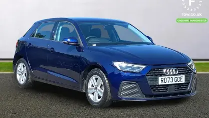 Used Audi A1 Sportback Design 95 HP (69 kW) 2023 Blue Hatchback