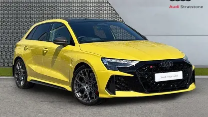New Audi RS3 400 HP (294 kW) 2026 Yellow Sedan