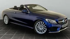 Used 2018 Mercedes C220 AMG line Cabriolet | £17,395 (Fair price)