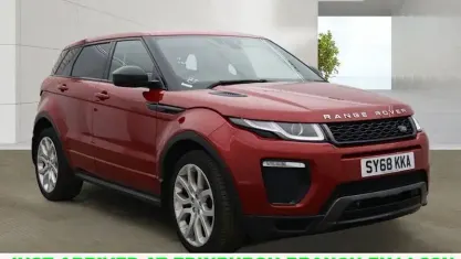 Used Land Rover Range Rover evoque HSE Dynamic 179 HP (131 kW) 2018 Red SUV