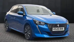 Blue Used 2020 Peugeot 208 Allure Hatchback | £13,391 (Fair price)