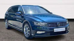 Blue Used 2022 VW Passat R-line Estate | £19,989 (Fair price)