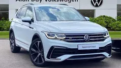 White Used 2021 VW Tiguan R-line SUV | £26,250 (Fair price)