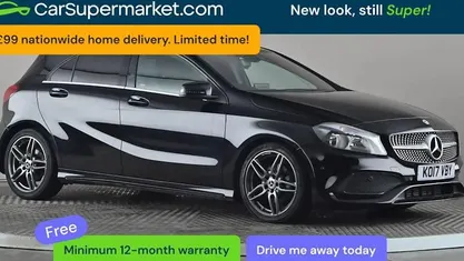 Used Mercedes A200 Executive 136 HP (100 kW) 2017 Black Hatchback