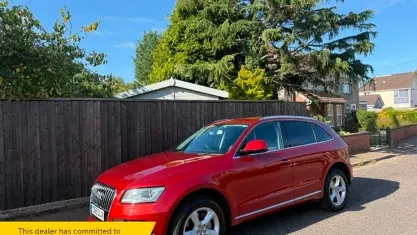 Used Audi Q5 Advanced 190 HP (139 kW) 2015 Red SUV