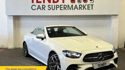 Used Mercedes E300 AMG Line Premium 258 HP (189 kW) 2021 White Cabriolet