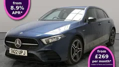 Blue Used 2022 Mercedes A180 Executive Hatchback | £19,129 (Fair price)