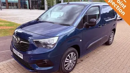 Used Vauxhall Combo Sportive 101 HP (74 kW) 2020 Blue MPV