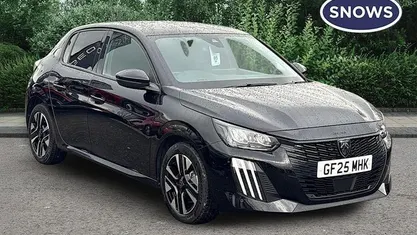 Used Peugeot 208 Allure 101 HP (74 kW) 2025 Black Hatchback