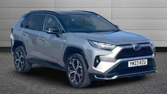 Silver Used 2023 Toyota RAV4 Hybrid SUV | £30,691 (Fair price)