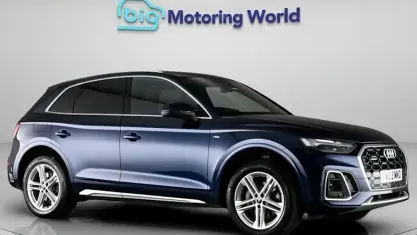 Used Audi Q5 S-Line 299 HP (219 kW) 2022 Blue SUV