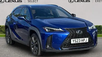Used Lexus UX Sport Design Packet 184 HP (135 kW) 2023 Azure blue SUV