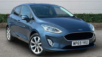Used Ford Fiesta Trend 86 HP (63 kW) 2019 Blue Hatchback