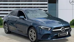 Blue Used 2021 Mercedes A250 AMG Line Premium Plus Sedan | £20,095 (Fair price)