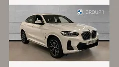 White Used 2022 BMW X4 M Sport SUV | £34,895 (Fair price)