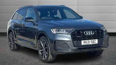 Daytona grey Used 2021 Audi Q7 Black Edition SUV | £45,095 (Fair price)