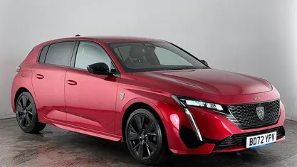 Red Used 2022 Peugeot 308 Premium Hatchback | £18,700 (Fair price)