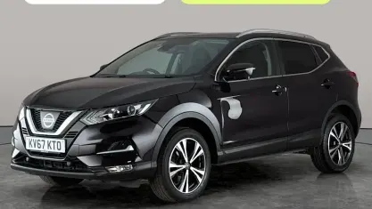 Used Nissan Qashqai N-Connecta 131 HP (96 kW) 2017 Black SUV