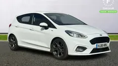 White Used 2018 Ford Fiesta ST-Line X Hatchback | £13,099 (Fair price)