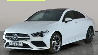 Used Mercedes CLA250e AMG Line Premium Plus 218 HP (160 kW) 2022 White Sedan