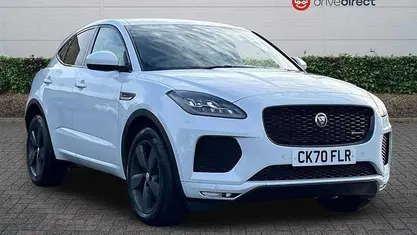 White Used 2020 Jaguar E-Pace Chequered Flag SUV | £20,204 (Fair price)