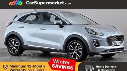 Silver Used 2022 Ford Puma Titanium Hatchback | £14,997 (Fair price)