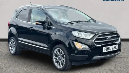 Used Ford Ecosport Titanium 125 HP (91 kW) 2018 Black SUV