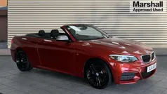 Sunset orange metallic Used 2017 BMW M240 Comfort Edition Cabriolet | £21,093 (Fair price)