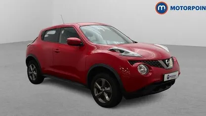 Used Nissan Juke Acenta 113 HP (83 kW) 2019 Red SUV