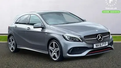 Used Mercedes A250 Premium 218 HP (160 kW) 2016 Grey Hatchback