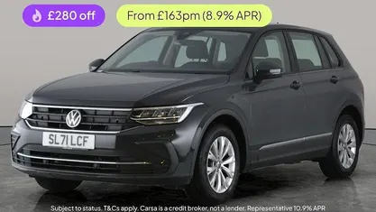 Used 2021 VW Tiguan S SUV | £12,872 (Good price)