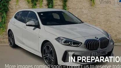 Used BMW 118 M Sport 136 HP (100 kW) 2023 White Hatchback