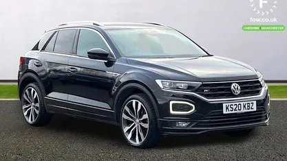 Begagnad VW T-Roc R-line 190 HK (139 kW) 2020 Svart SUV