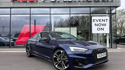 Used Audi A5 Black Edition 204 HP (150 kW) 2024 Blue Coupe