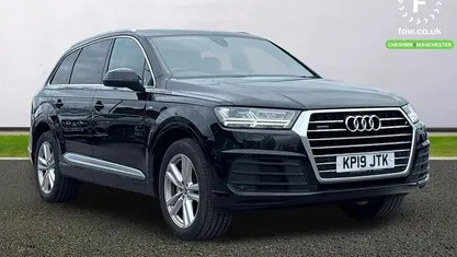 Used Audi Q7 S-Line 218 HP (160 kW) 2018 Black SUV