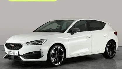 Used Cupra Leon 150 HP (110 kW) 2023 White Hatchback
