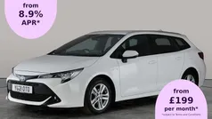 White Used 2021 Toyota Corolla Estate | £14,525 (Fair price)