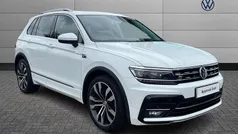 White Used 2019 VW Tiguan R-line SUV | £23,500 (Fair price)