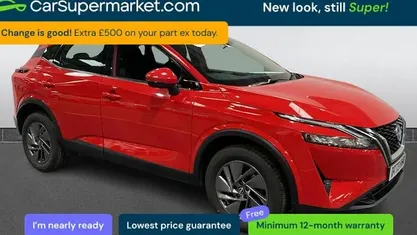 Used Nissan Qashqai Acenta Premium 140 HP (102 kW) 2023 Red SUV