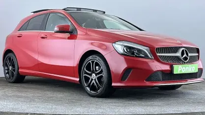 Used Mercedes A200 Sport Edition 136 HP (100 kW) 2018 Red Hatchback