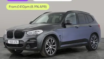Used BMW X3 M Sport 286 HP (210 kW) 2021 Grey SUV
