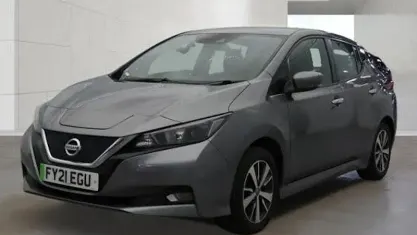 Used Nissan Leaf Acenta 110 kW (150 HP) 2021 Grey Hatchback