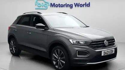 Used VW T-Roc Black Edition 150 HP (110 kW) 2021 Grey SUV