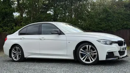 Begagnad BMW 320 M Sport 184 HK (135 kW) 2017 Vit Sedan