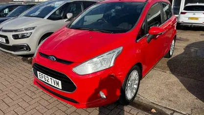 Used Ford B-MAX Titanium 105 HP (77 kW) 2012 Red MPV