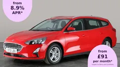 Red Used 2020 Ford Focus Zetec Estate | £8,445 (Good price)