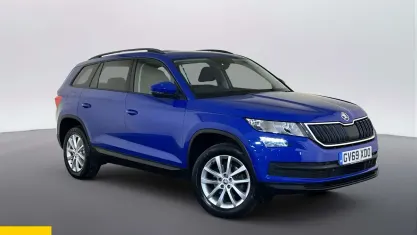 Used Skoda Kodiaq SE 150 HP (110 kW) 2020 Blue SUV