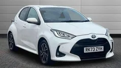 White Used 2023 Toyota Yaris Hybrid Design Hatchback | £17,601 (Fair price)