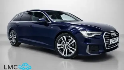 Used Audi A6 S-Line 299 HP (219 kW) 2023 Blue Estate