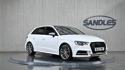 Used Audi S3 Sportback 310 HP (228 kW) 2018 White Hatchback